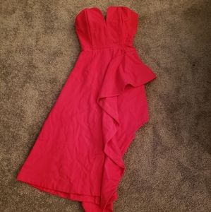 (NWOT) Elliatt Impact Strapless Ruffle Dress